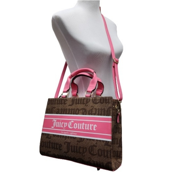 🆕️⬇️Juicy Couture Chestnut Chino Billboard Tote - Picture 16 of 16
